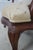 Thomasville Curved Queen Anne Style Chair & Ottoman For Sale - Image 10 of 18