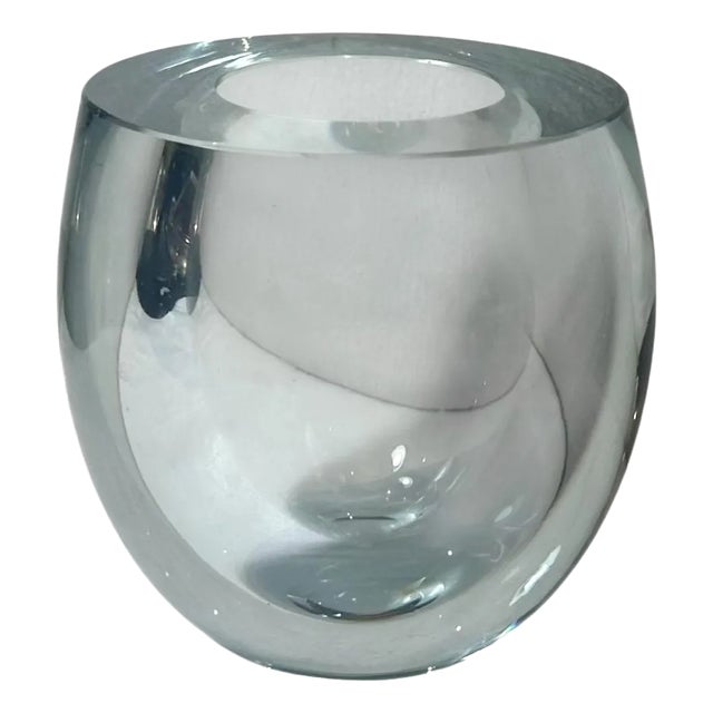 1950s Swedish Glass Vase For Sale