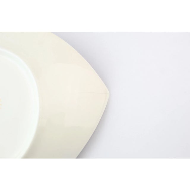 Ceramic Mid-Century Modern 1960s Vintage Colorful Glazed Ceramic Serving Trays, Romania- Set of 6 For Sale - Image 7 of 8