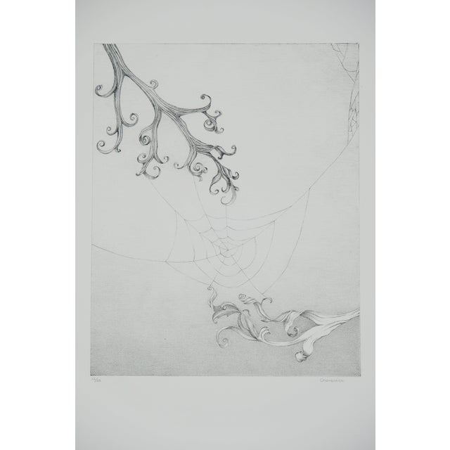 Gochka Charewicz, Toile D'araignée, Lithograph For Sale