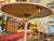 Vintage 1960s 5-Piece White Cast Iron and Marble Patio Set With Bright Yellow, Vinyl Seat and Back Cushions For Sale In Saint Louis - Image 6 of 10