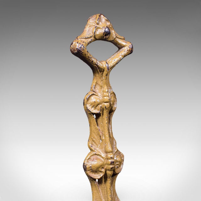 Antique Decorative Doorstop, French, Art Nouveau, Door Keeper, Victorian, c.1900 For Sale - Image 6 of 10