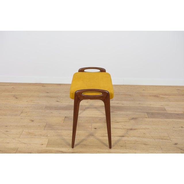 Mid-Century Modern Teak Stool, Denmark, 1960s For Sale - Image 12 of 13