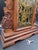 Antique New Haven "Maine Line" 8-Day Striking Stenciled Glass & Wood Case Mantel Clock For Sale - Image 11 of 18