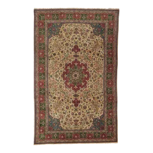 Late 20th Century Vintage Persian Tabriz Rug, 06'06 X 10'05