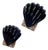 Vintage Estate Cartier Yellow Gold Diamond Onyx Shell Earrings, Pair For Sale