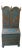 Turquoise/Blue Maitland Smith Vintage Japanese Secretary Desk For Sale