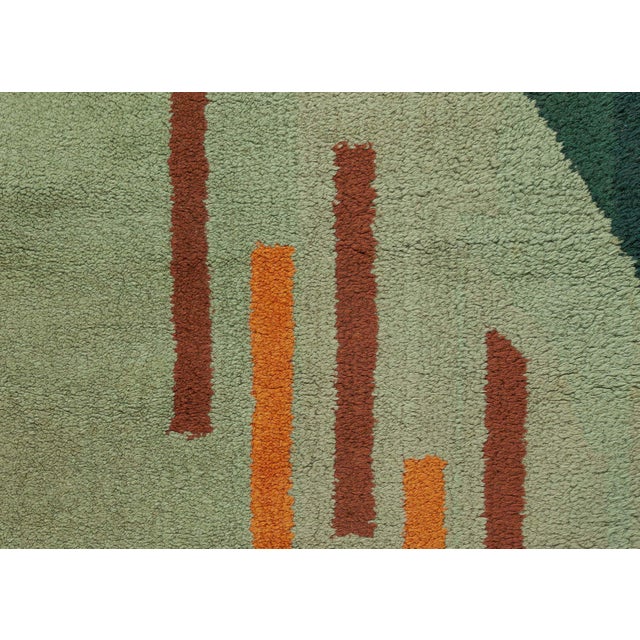 Textile Doris Leslie Blau Vintage French Art Deco Rug For Sale - Image 7 of 8