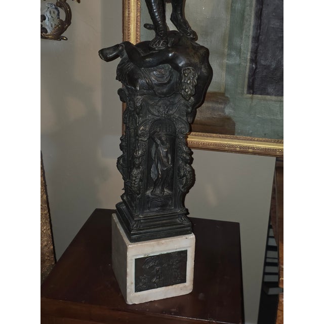 Grand Tour Persius and Medusa Bronze After Cellini For Sale - Image 9 of 17