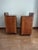 Brown Art Deco Burl Bedside Tables, 1930, Set of 2 For Sale - Image 8 of 15