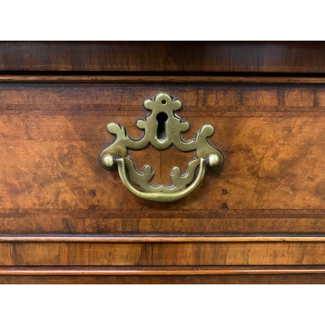 Burr Walnut Bookcase from Waring & Gillow, 1910 For Sale - Image 4 of 18