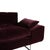 Textile Embrace Three-Seater Sofa in Velour Velvet, Chrome and Violet with Manual Function by Brühl For Sale - Image 7 of 15