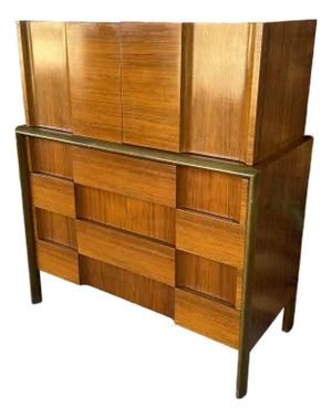 Edmund Spence Swedish Modern Tall Chest.