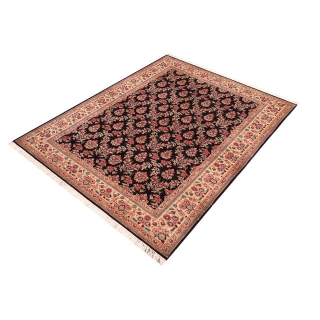 Designed with mesmerizing intricacy and gorgeous color palette, this hand-knotted masterpiece demonstrates the beauty and...