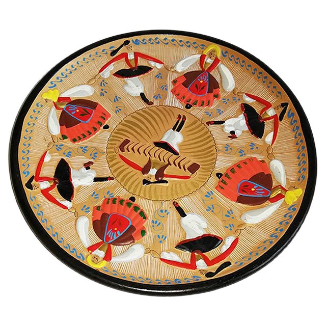 Vintage Plate by Lorenzo Loi For Sale