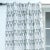 Modern Elegant Block Print Curtain Surajmukhi Design in Viscose Coloured Linen Size-54"Wx102"L For Sale - Image 3 of 6