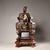 Late 20th Century Gilt Bronze Hexagonal Incense Burner With Qilin and Dragon Motifs For Sale - Image 4 of 10