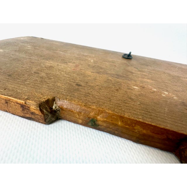 Antique Slovenian Folk Art Beehive Front Board, 19th Century, 1892 For Sale - Image 4 of 8