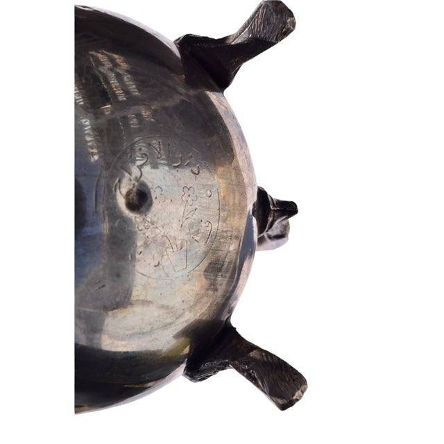 Mid 20th Century Moroccan Silver Teapot For Sale In San Diego - Image 6 of 7