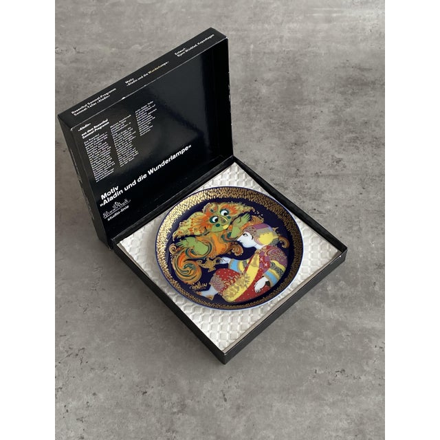 The title motif of one of the most celebrated collector's series of the twentieth century — bjørn wiinblad's aladdin and...