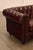 Chesterfield Style Oxford Red Tufted Leather Sofa For Sale In Philadelphia - Image 6 of 18