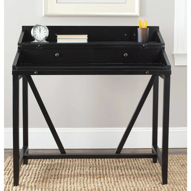 Modern Safavieh Wyatt Writing Desk For Sale - Image 3 of 14