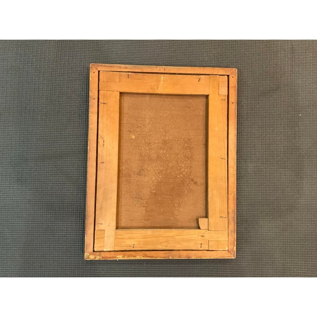 A beautifully executed hand-painted Spanish heraldic coat of arms on canvas, likely dating to the late 19th or early 20th...