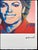 Andy Warhol "Michael Jackson red" offset lithograph in colors on Arches paper, Georges Israel Editeur, sheet size 38,5 x...