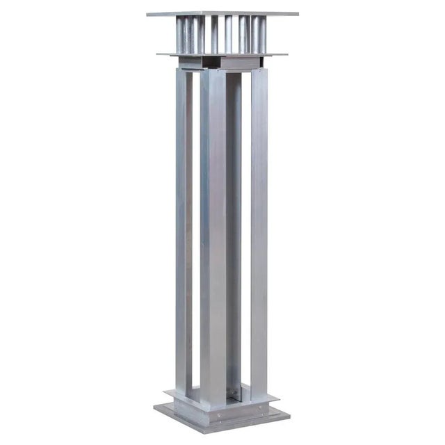Metal Pteron Column by Joachim-Morineau Studior For Sale - Image 7 of 7