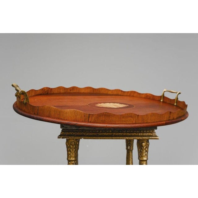 Early 20th Century English Mahogany Tray For Sale - Image 6 of 14