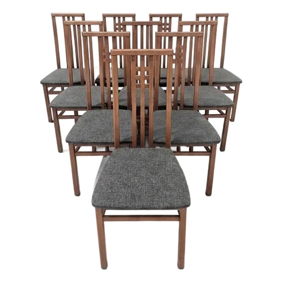 Modern Ims SRL Italian High Back Dining Chairs For Sale