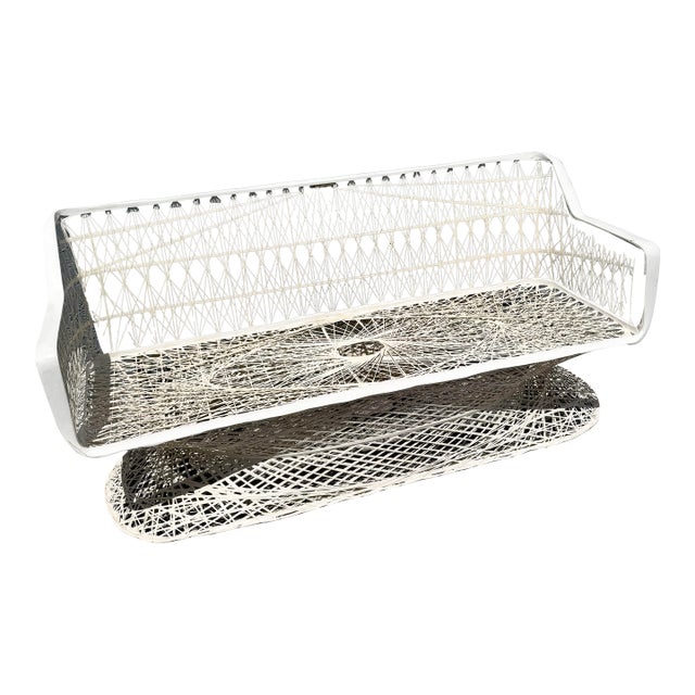 Mid Century Modern Spun Fiberglass Sofa For Sale