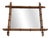 Bamboo Rectangular Mirror, 1970 For Sale