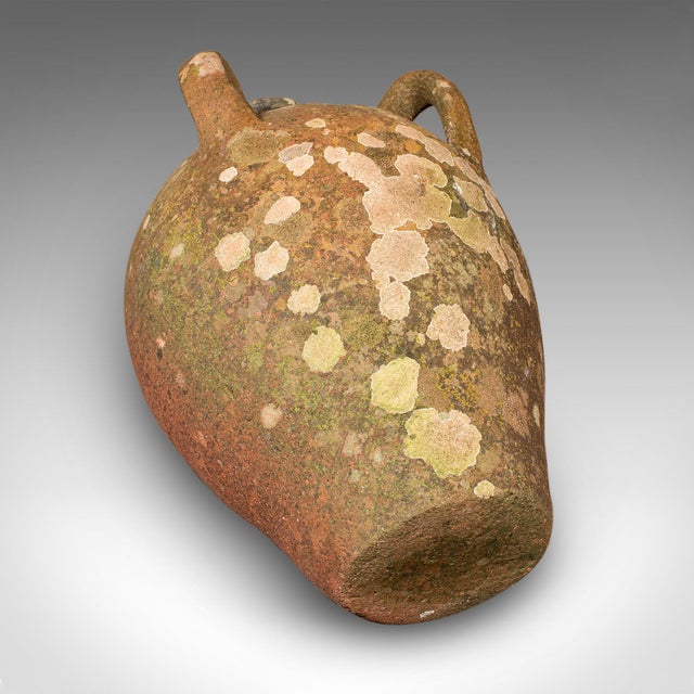 Brown Antique Olive Planter, Italian, Terracotta, Garden Jardiniere, Victorian, c.1900 For Sale - Image 8 of 9