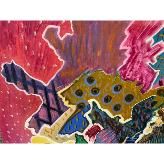 Modern Art Painting by Daruich K. Hilal For Sale - Image 4 of 8