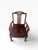 Vintage Chinoiserie Carved Horseshoe Armchair With Intricate Openwork Back For Sale In Miami - Image 6 of 6