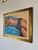 1990's Vintage Reclining Nude Woman Oil on Canvas Painting by Virginia Ausa For Sale - Image 4 of 12