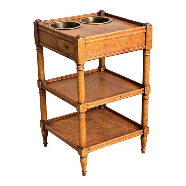 French 19th Century Fruitwood Rafraichissoir Table For Sale - Image 10 of 10