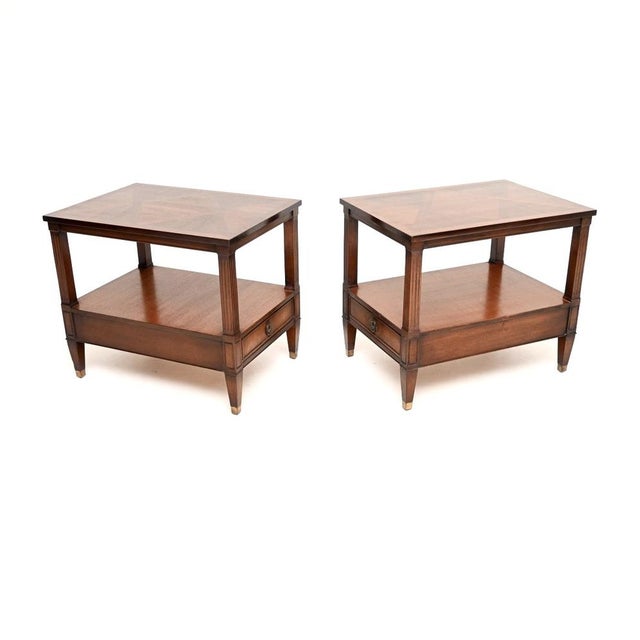 Antique Georgian Side Tables, 1930s, Set of 2 For Sale - Image 4 of 10