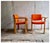 Mid-Century Modern Orange Stacking Armchairs by Rud Thygesen & Johnny Sørensen for Magnus Olesen, Denmark, 1970s, Set of 2 For Sale - Image 11 of 18