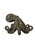 A captivating cast bronze octopus sculpture, embodying the fluid movement and intelligence of this remarkable marine...