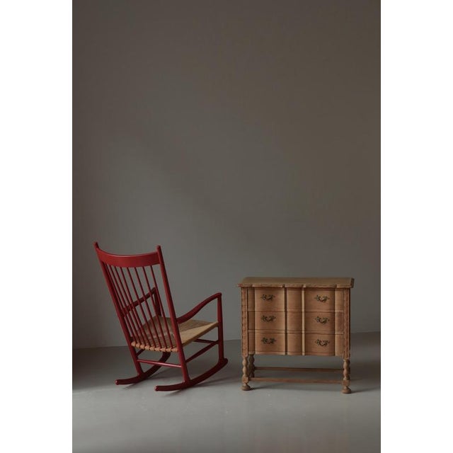 Scandinavian Modern Oak Chest of Drawers by Henry Kjærnulf, 1960s For Sale - Image 13 of 14