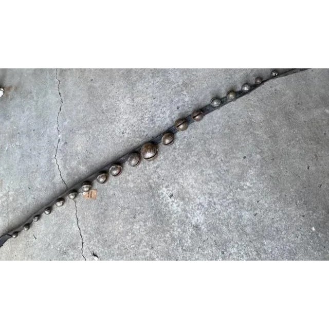 1900 - 1909 1900s Bronze Sleigh Bells on Leather Strap, Graduated For Sale - Image 5 of 5