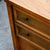 Brown Mid Century Modern Nightstands End Side Tables Cane Wood Oak Founders 2 Drawer, Pair For Sale - Image 8 of 12