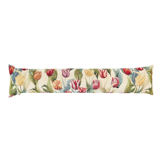 Spring Tulips Draught Excluder - 115cm X 20cm (45"x9") For Sale