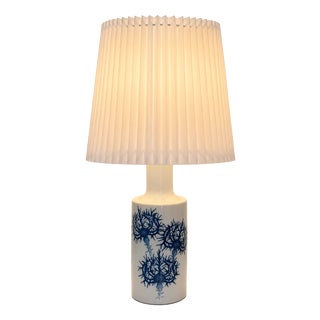 Thistle Table Lamp by Kaj Lange for Royal Copenhagen and Fog & Mørup, 1960s For Sale