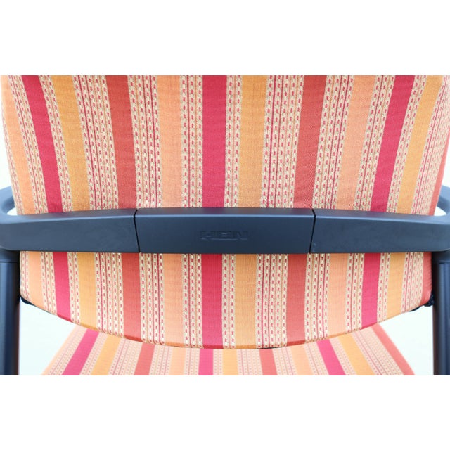Modern Hon F3 Series Multipurpose Stackable Guest Chairs - A Pair For Sale - Image 16 of 18