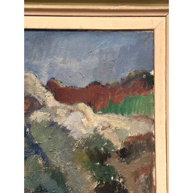 Helge Cardell, Autumn Motif, 1950s, Oil on Canvas For Sale - Image 14 of 18