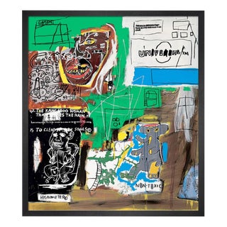 Jean-Michel Basquiat, Sienna, 1984/2021, Print, Framed For Sale