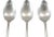 Traditional 1930s Silver Serving Spoons - Set of 3 For Sale - Image 3 of 5